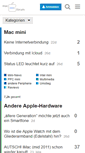 Mobile Screenshot of macmini-forum.de